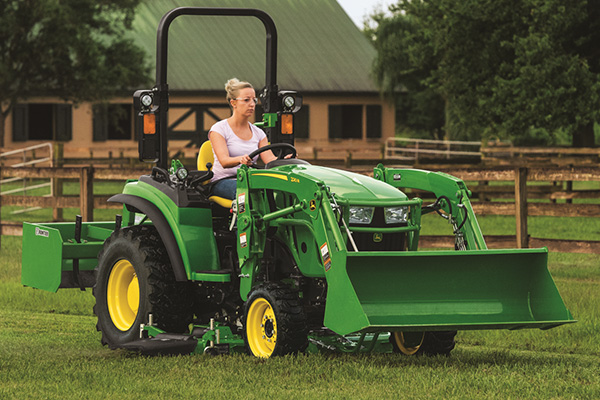 John deere 2038r mowing 2025